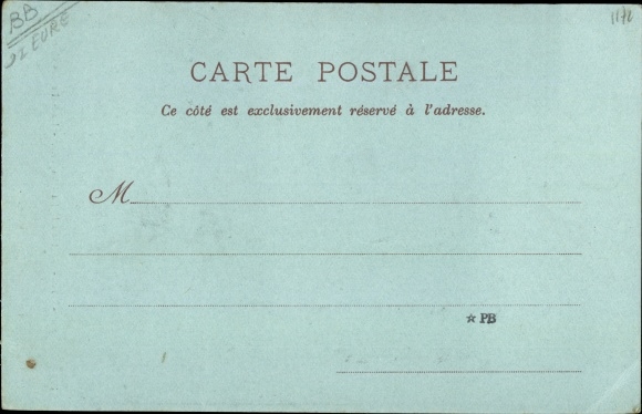 Postcard La Neuve Lyre Eure, Chateau de La Chapelle