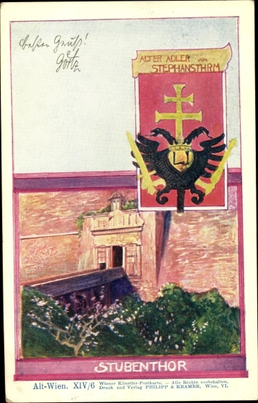 Artist PC Vienna 1. Inner City Austria, Stubentor, Alter Adler