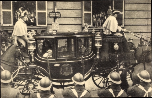 KP Bruxelles Bruksela, L'Avènement du Roi Léopold III, le carrosse
