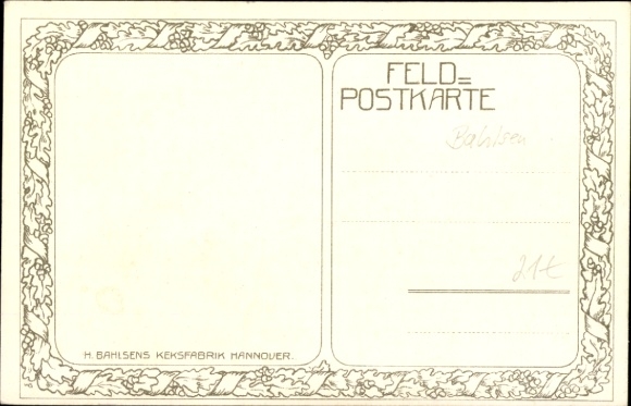 Artist Postcard Georgi, W., Meldereiter, Leibniz Biscuit, Advertising