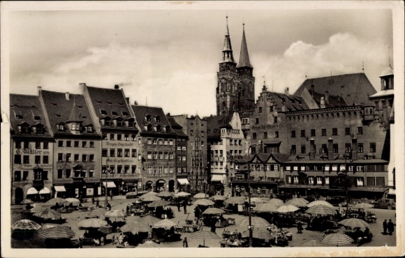 Ak Nürnberg, Adolf-Hitlerplatz