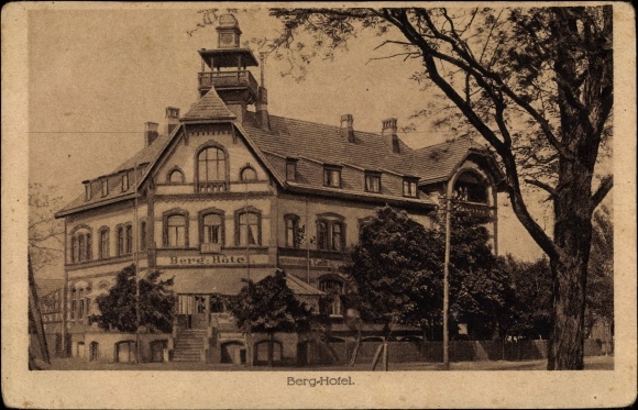 Ak Altengrabow Möckern in Saksen-Anhalt, Berghotel