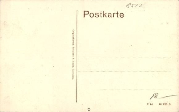 Postcard Herzogenaurach in Middle Franconia, Mittlere Hauptstraße