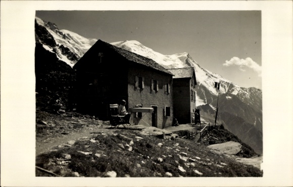 Photo Postcard Chamonix Mont Blanc Haute Savoie, Chalet du Plan des Aiguilles