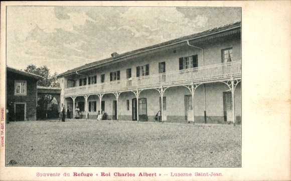 CPA Luserna San Giovanni Piemonte, Refuge Roi Charles Albert