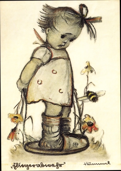 Artist Postcard Hummel, Berta, Air Defense