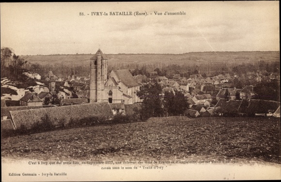 Postcard Ivry the Eure Battle, Overview
