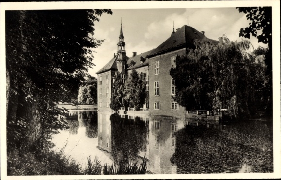 Postcard Gödens Sande in Friesland, Gödens Castle