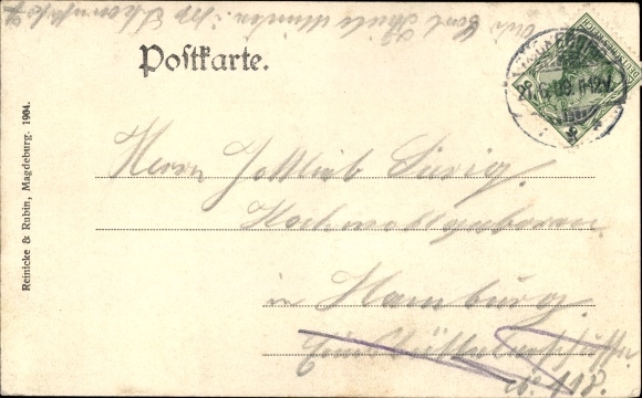 Postcard Bad Eilsen Lower Saxony, Harl Allee, Villa Valtemate