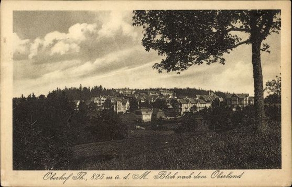 9 alte Ak Oberhof im Thüringer Wald, diverse Ansichten