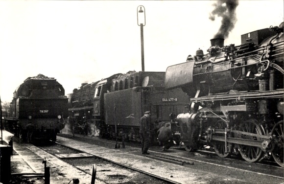 Photo German Railway, locomotive, expansion plant, Trier