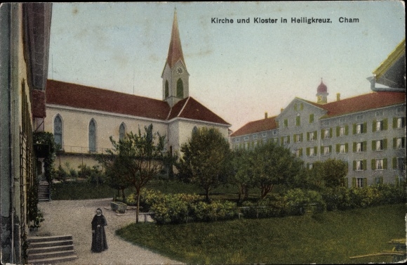 KP Heiligkreuz Cham Kanton Zug, kościół i klasztor