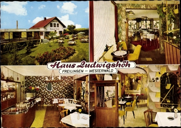 Ansichtkaart Freilingen in het Westerwald, huis Ludwigshöh