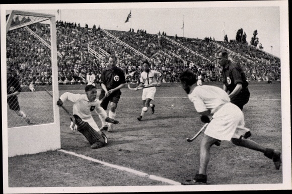 Collection picture Olympia 1936, polo game Germany India
