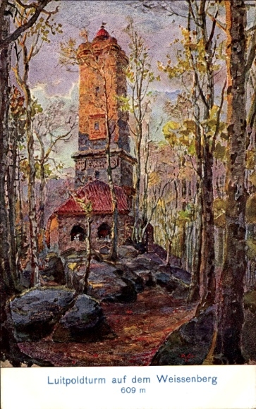 PC Merzalben in the Palatinate, Weißenberg, Luitpoldturm