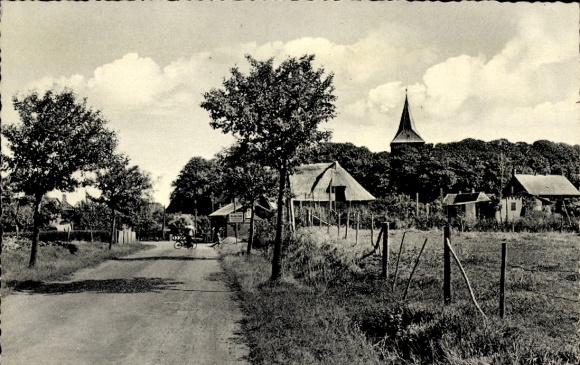 Ansichtkaart Neuenkirchen Vörden in Oldenburg, gedeeltelijk aanzicht