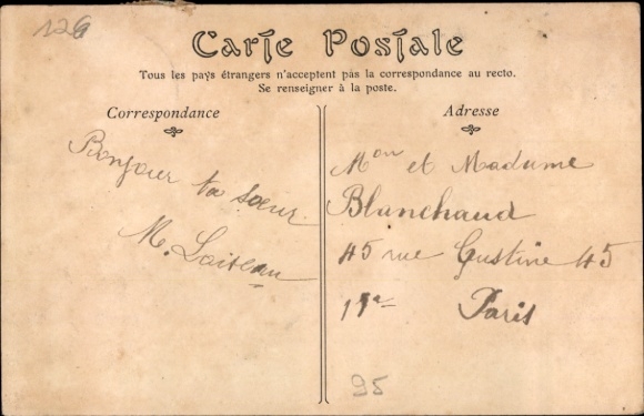 CPA Saint Brice sous Forêt Val d'Oise, Rue Mont en Veine