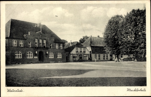 PC Westerstede in Oldenburg Ammerland, market place