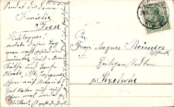 Litho Glückwunsch Geburtstag, Mädchen, Geldscheine, Münzen