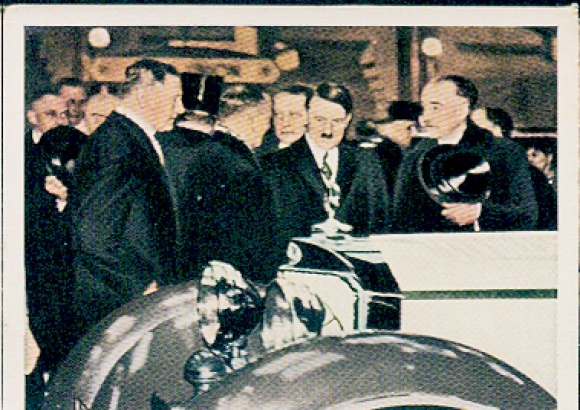 Collective picture The state of work and peace, Hitler at the motor show