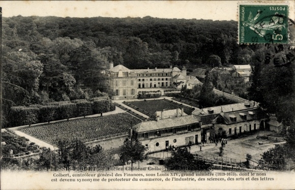 Postcard Plessis Piquet Hauts-de-Seine, Ancien Chateau Colbert