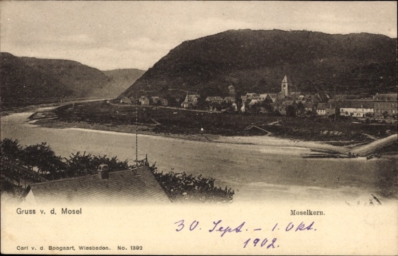 Ak Moselkern an der Mosel, Gesamtansicht