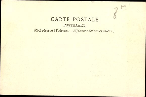 PC Belgian Railway, train accident 1903, line Brussels - Antwerp