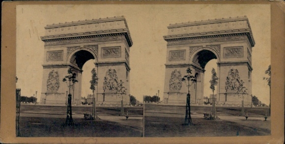Stereo Photo Paris VIII, Triumphal Arch