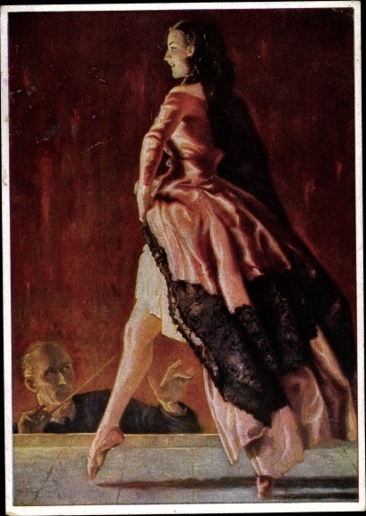 Artist PC Engelhard, Julius, lace dance, conductor, HDK 179
