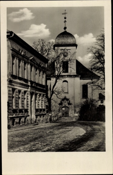 Postcard Altlandsberg in Brandenburg, castle church