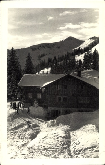 Ak Bolsterlang in de Allgäu, Berghaus Schwaben 1540m