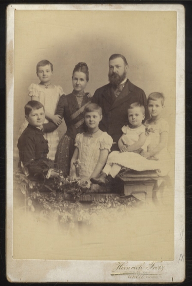 Cabinet Photo Princely Family Reuss of Greiz (older line)