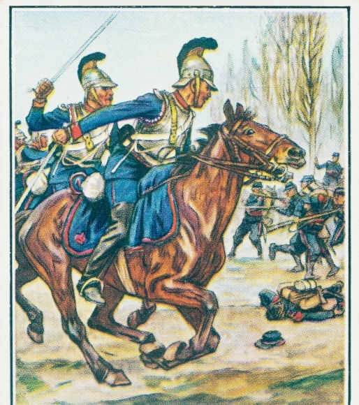 Collective picture The Imperial Army and its tradition, 321 Old Army, Rider Regt. Prince Carl v. Bavaria 1870