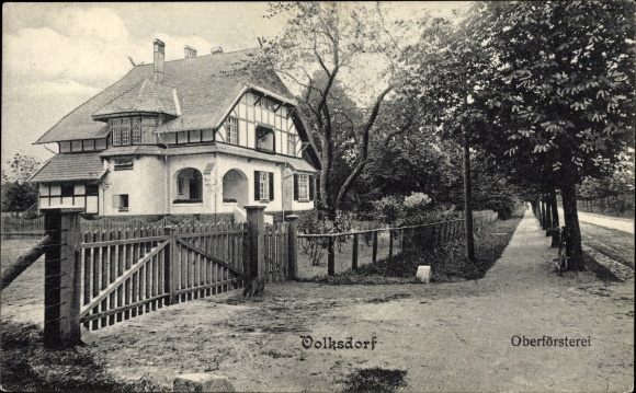 Ansichtkaart Hamburg Wandsbek Volksdorf, Oberförsterei