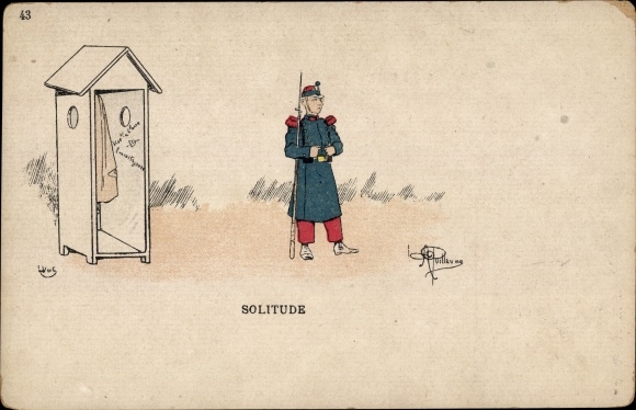 Artist PC Guillaume, Albert, Solitude, guard