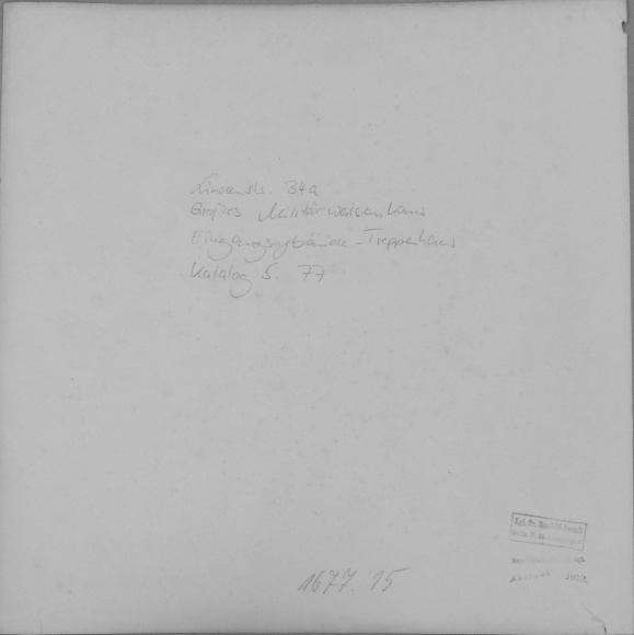 Photo Potsdam, 1912, Albrecht Meydenbauer, Lindenstraße 34a, military orphanage, photogrammetry