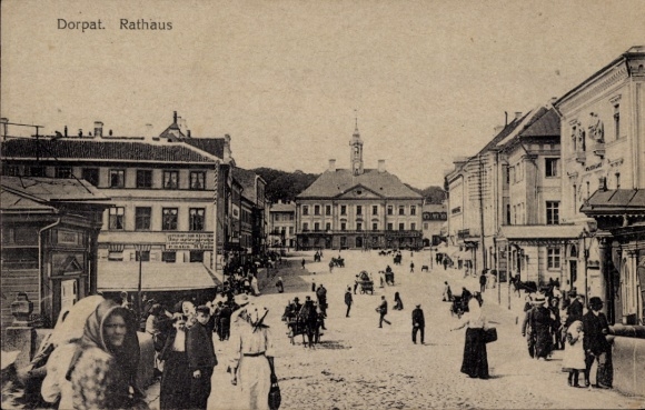 KP Tartu Dorpat Estonia, ratusz