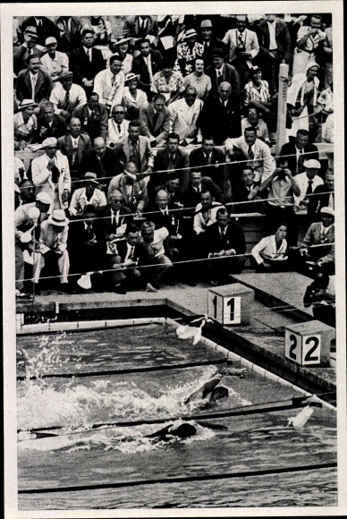 Collection picture Olympia 1936, freestyle swimming, Jack Medica, Uto