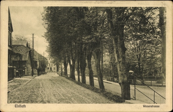 PC Elsfleth in the Oldenburger Land, lot in the Weserstraße