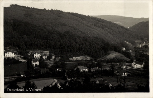 Postcard Dahlerbrück Schalksmühle in Sauerland, Volmetal