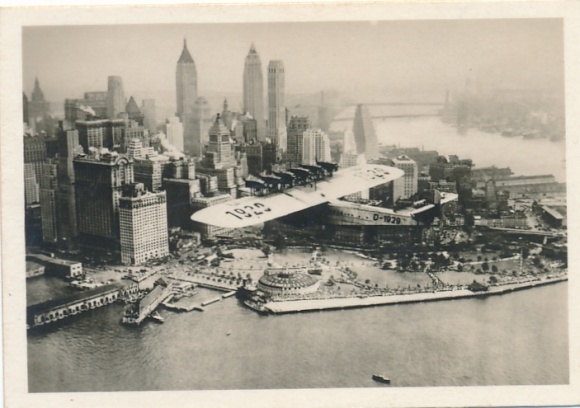 Collection picture heroes of the air series G picture 80 Dornier DO X over New York