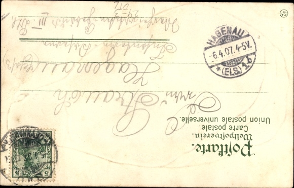 Ham Embossed Chromo-Litho Bad Oeynhausen in Westphalia, Thermal Bath I