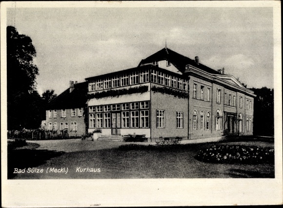 Postcard Bad Sülze in Mecklenburg, Kurhaus, general view