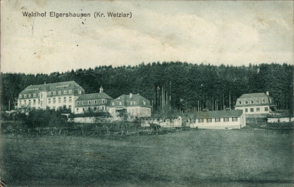 Postcard Elgershausen Schauenburg in Hesse, Waldhof
