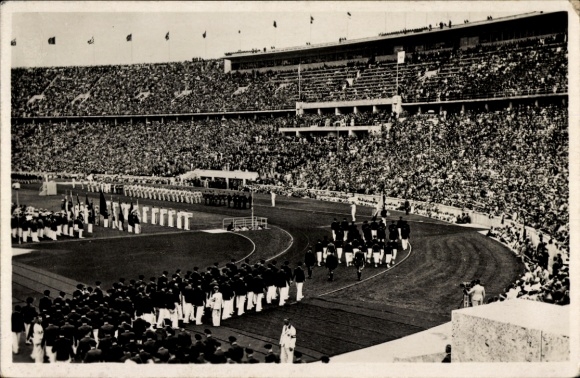 PC Berlin Charlottenburg Westend, Reichssportfeld, Olympic Stadium, opening August 1, 1936