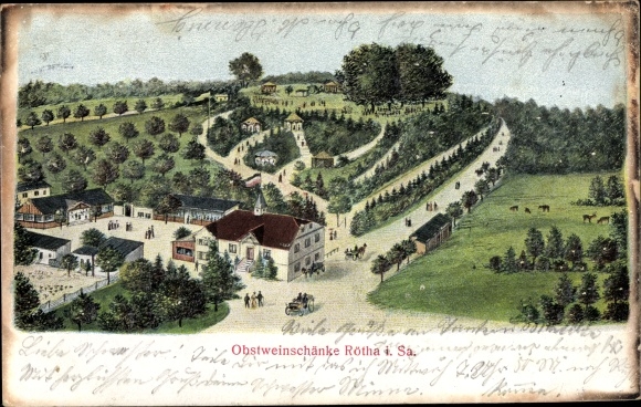 Litho Rötha in Sachsen, Obstweinschänke