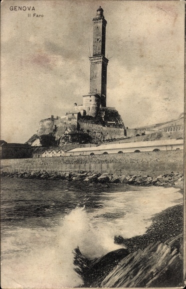 PC Genova Genoa Liguria, lighthouse