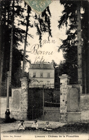 Ak Limours Essonne, Chateau de la Picaudiere