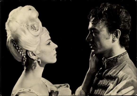 Postcard actors Adel Orosz and Levente Sipeki, film An Eternal Dance
