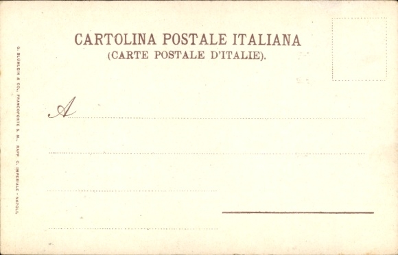 Postcard Napoli Naples Campania, la Funicolare del Visuvio